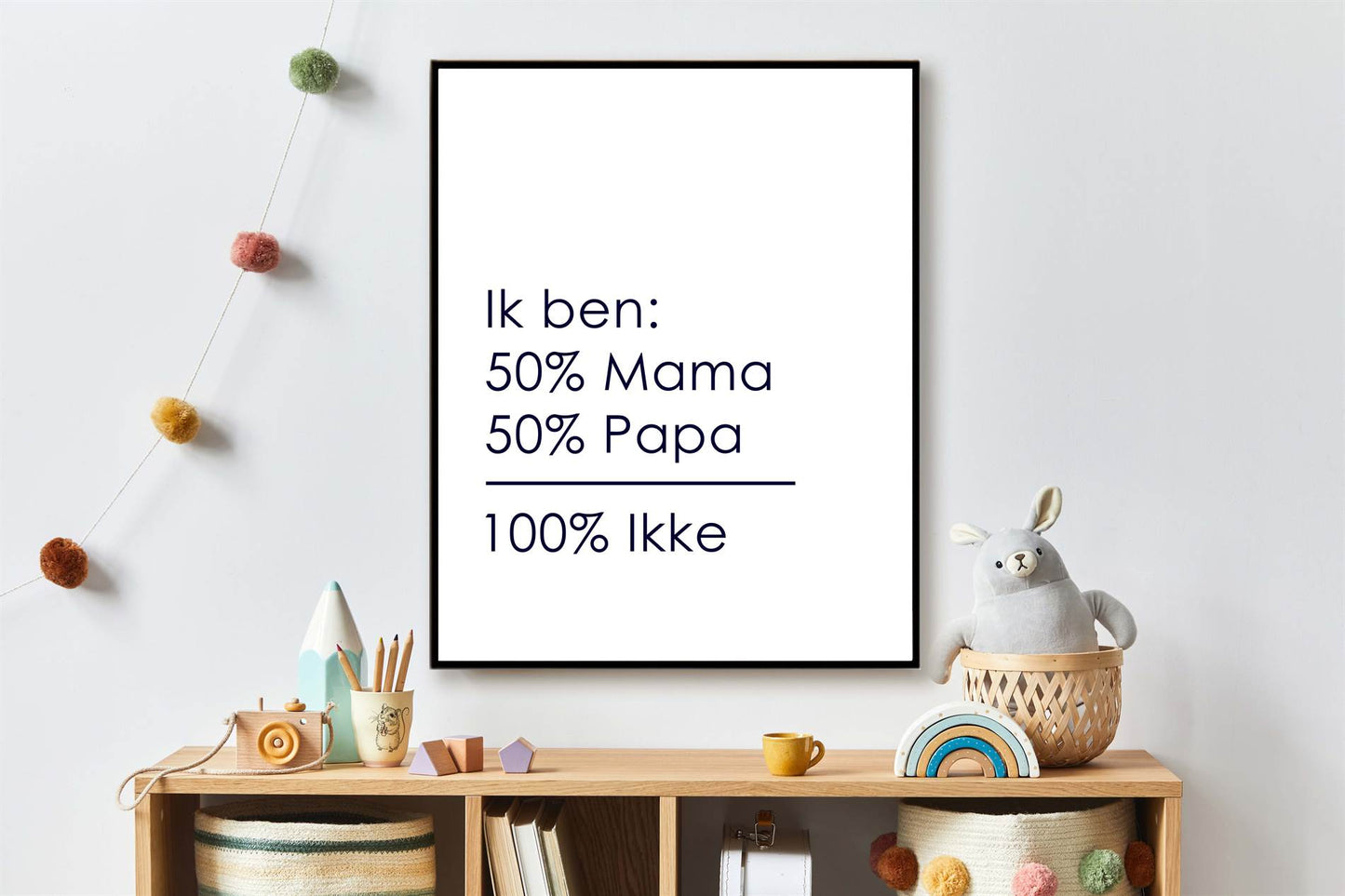 50% Mama 50% Papa 100% Ikke - Teksten / Motivatie