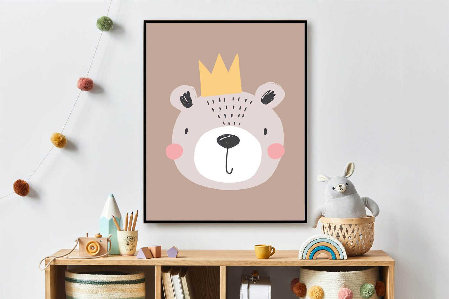 Beer de koning bruin - Dieren de koning