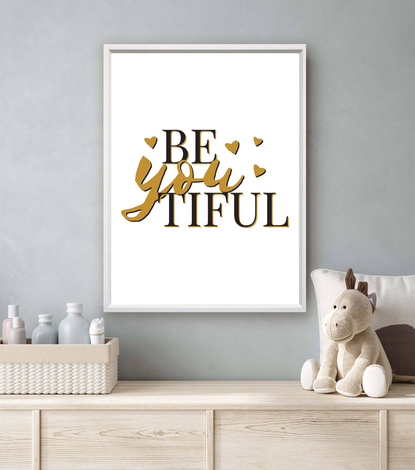 BeYOUtiful / beautiful met gouden hart - Teksten / Motivatie