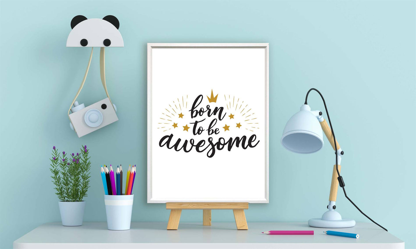 Born to be awesome - Teksten / Motivatie