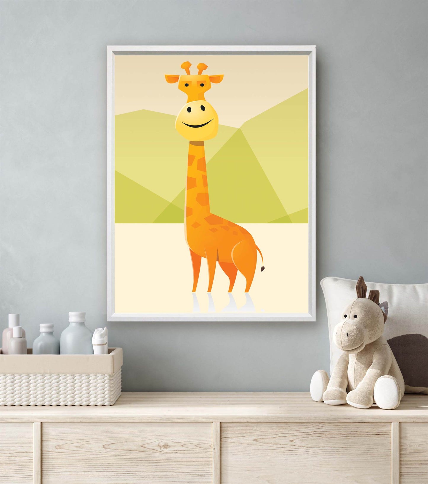 Dikke dieren giraf - Safari / jungle dieren