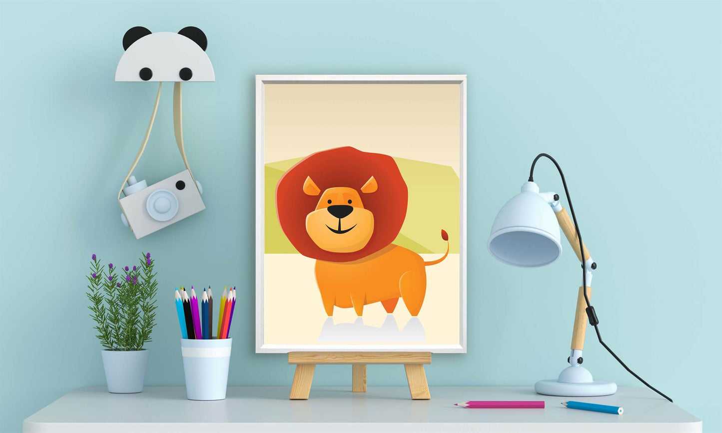 Dikke dieren leeuw - Safari / jungle dieren