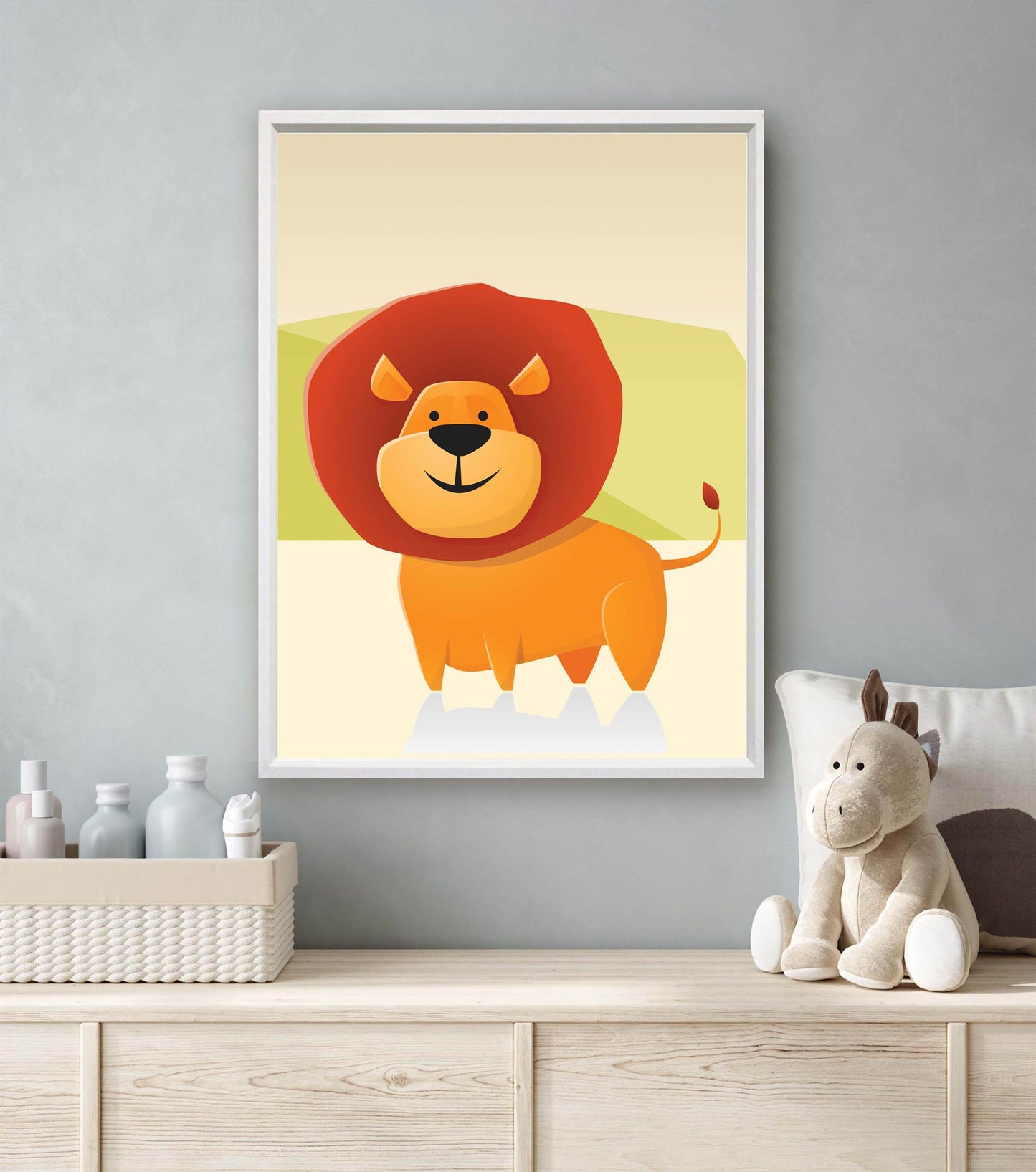 Dikke dieren leeuw - Safari / jungle dieren
