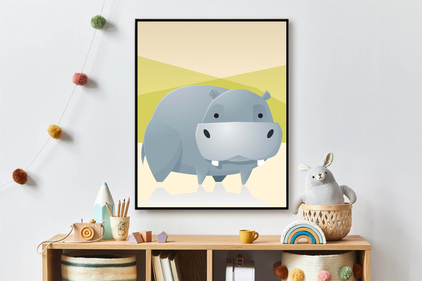 Dikke dieren nijlpaard - Safari / jungle dieren