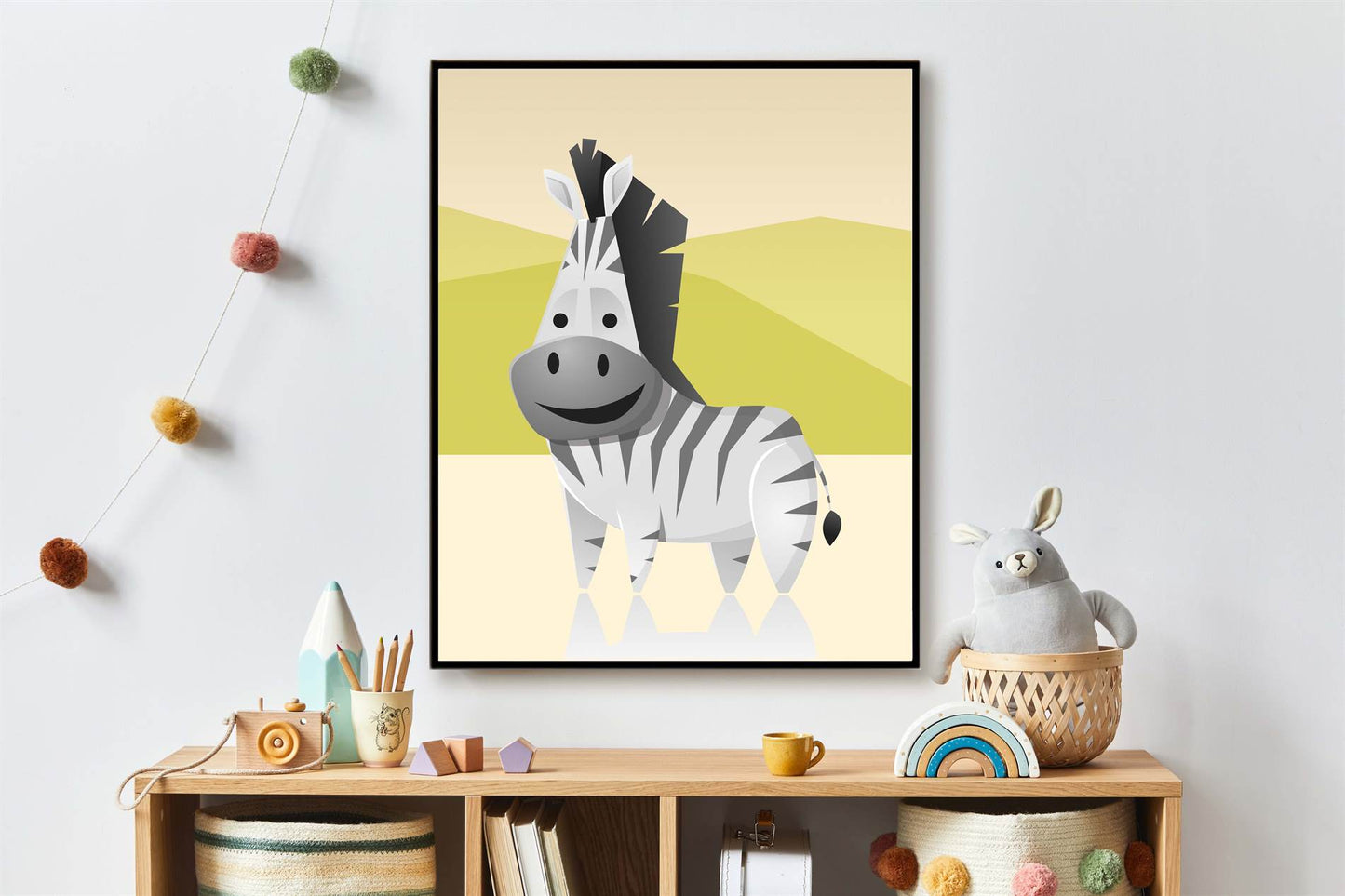Dikke dieren zebra - Safari / jungle dieren