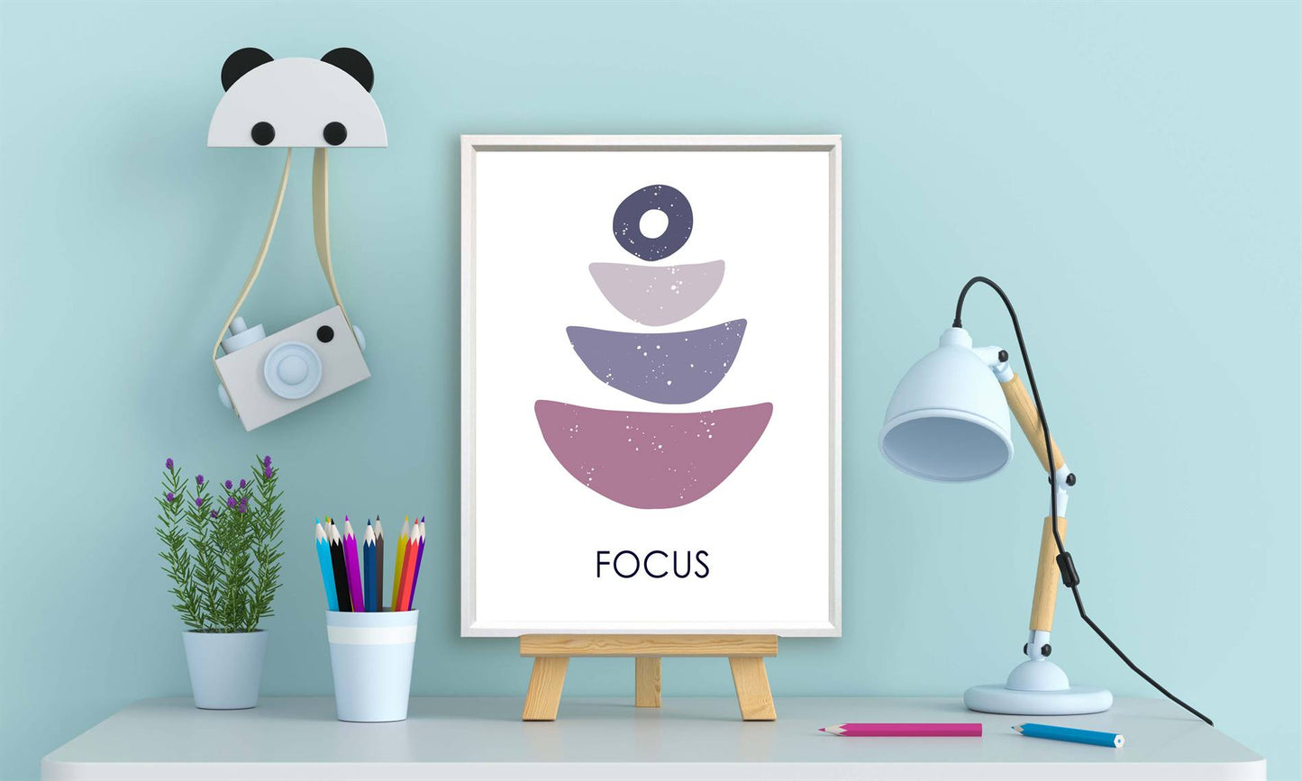 Mindfulness Focus / Concentreren - Mindfulness / Abstract