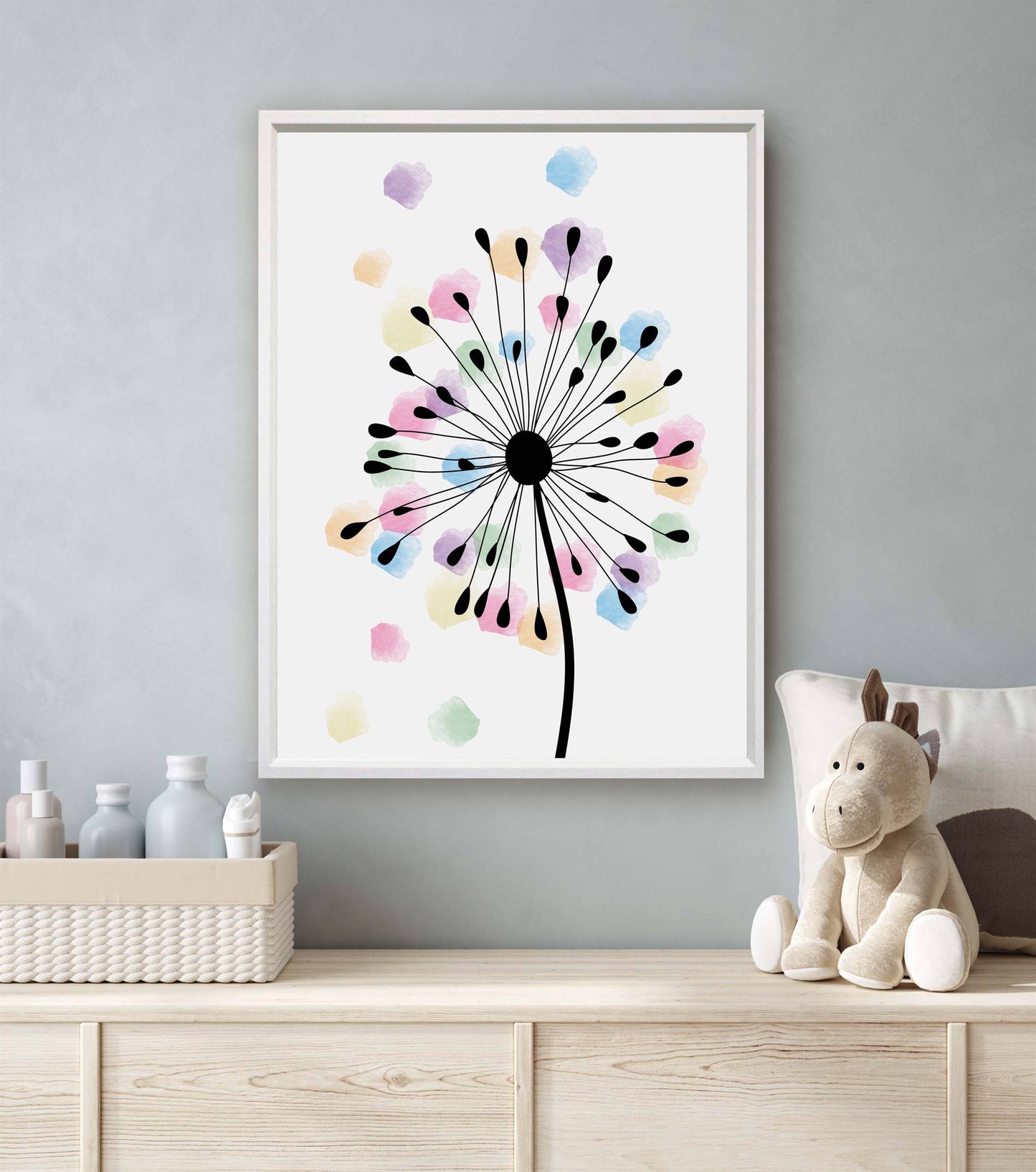 Gekleurde paardenbloem loslaten - Planten en Bloemen