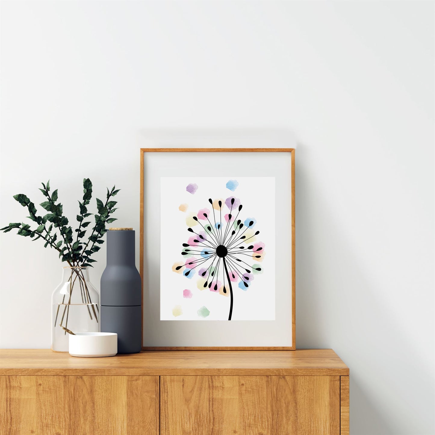 Gekleurde paardenbloem loslaten - Planten en Bloemen