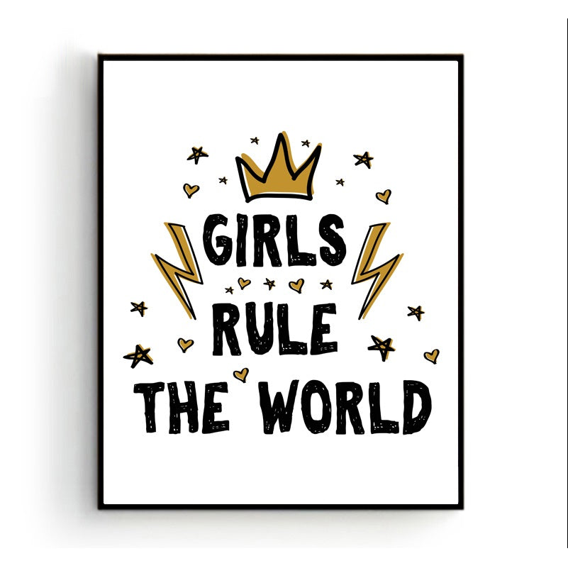 Girls rule the world - Goud - Teksten / Motivatie