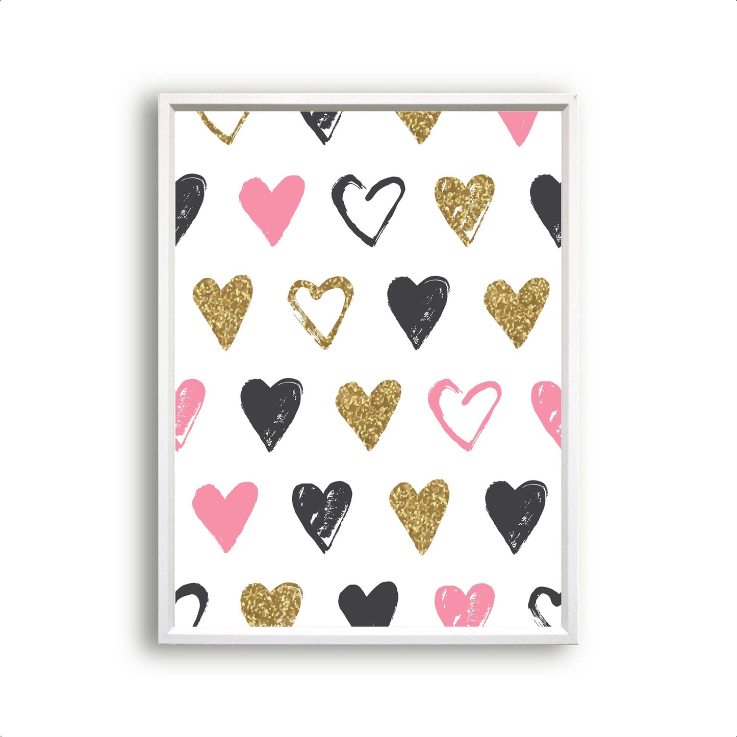 Love en hartjes overal - Liefde en hartjes