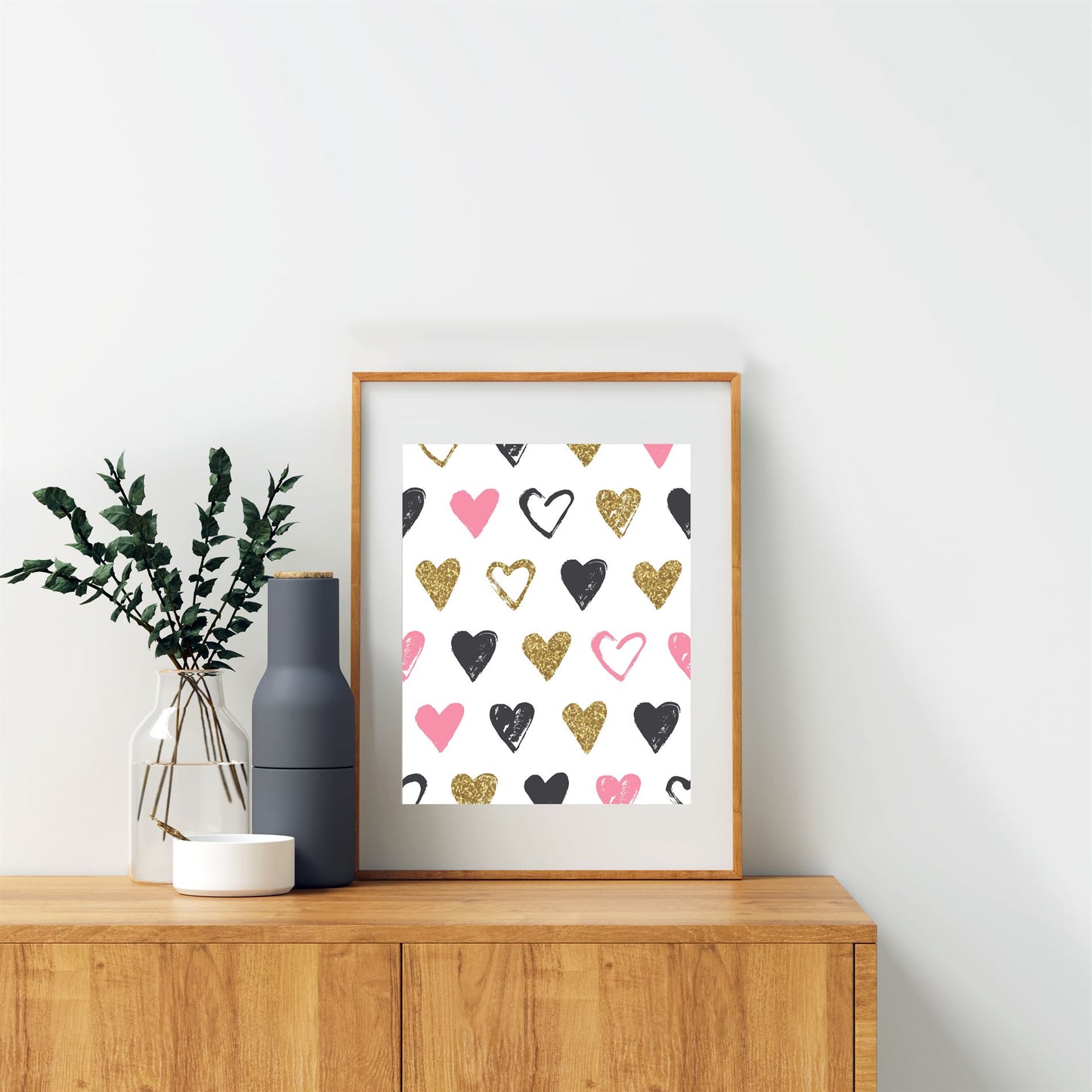 Love en hartjes overal - Liefde en hartjes