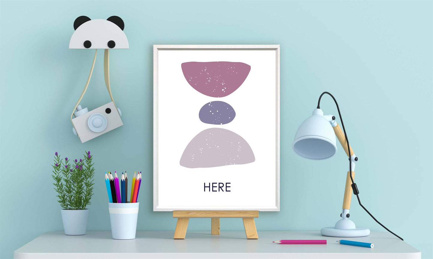 Mindfulness Here / in het Hier - Mindfulness / Abstract