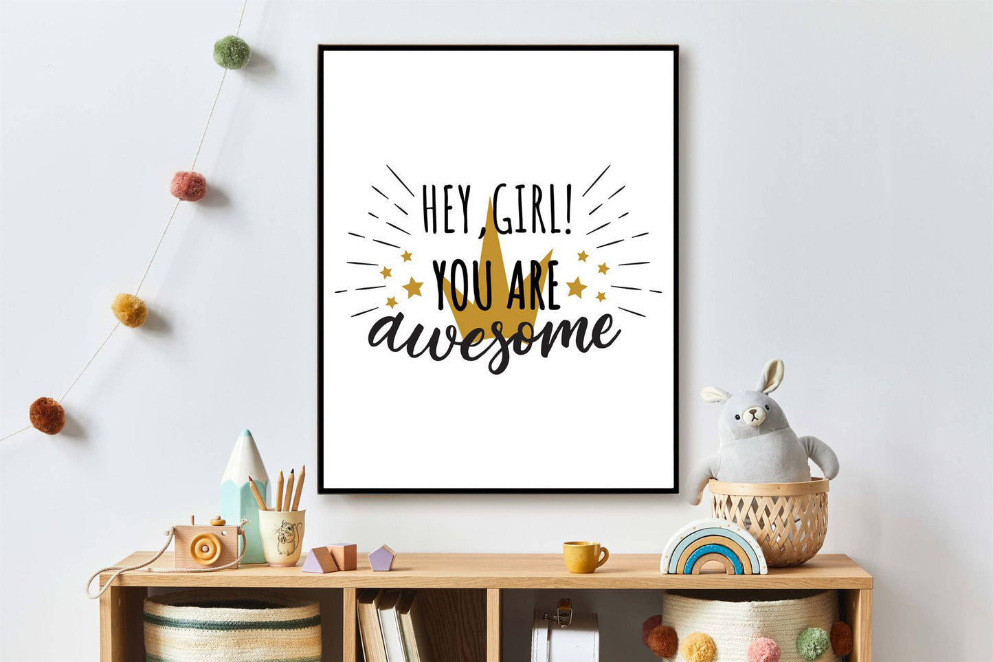 Hey girl you are awesome - Teksten / Motivatie