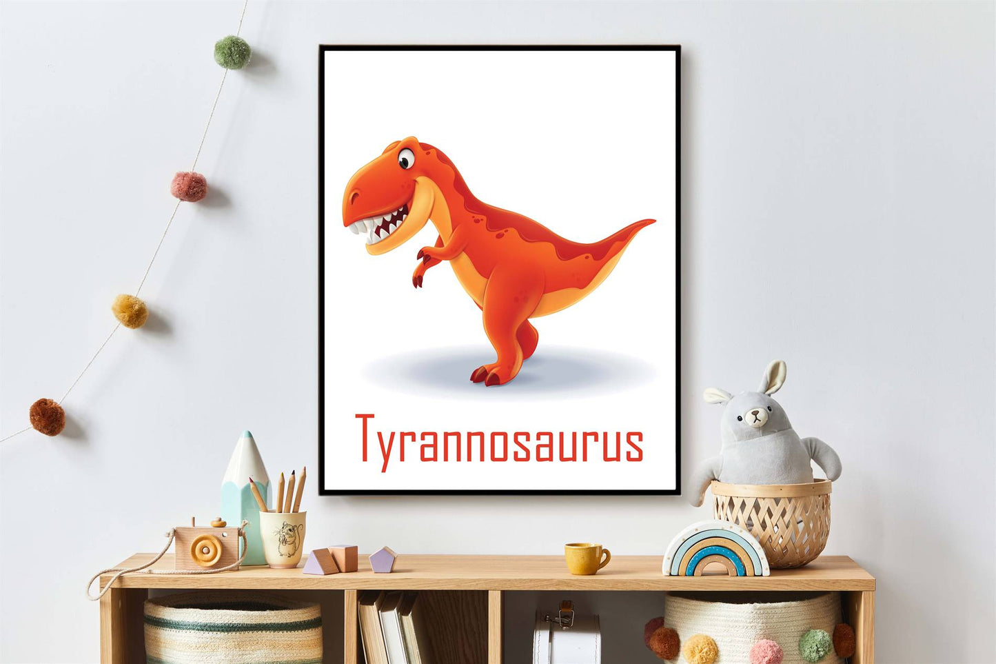 Lieve dino tyrannosaurus rex TREX met naam - Dinosaurussen