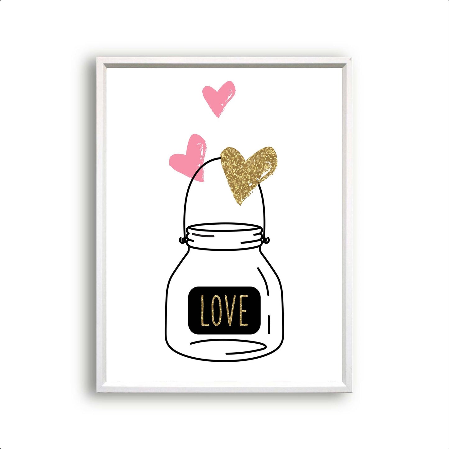 Potje met liefde en hartjes - Liefde en hartjes