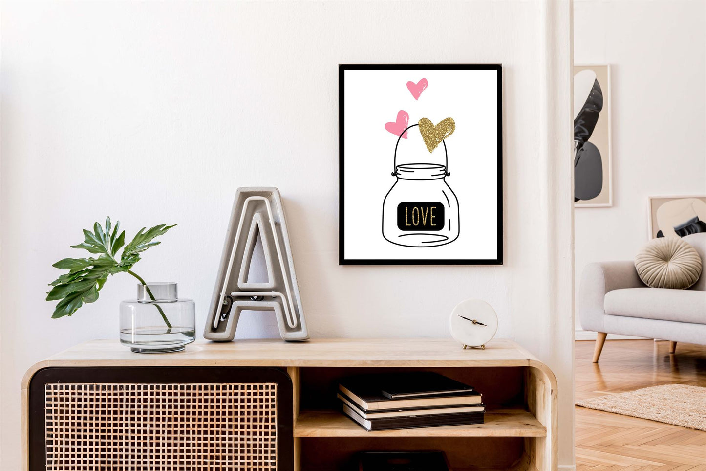 Potje met liefde en hartjes - Liefde en hartjes