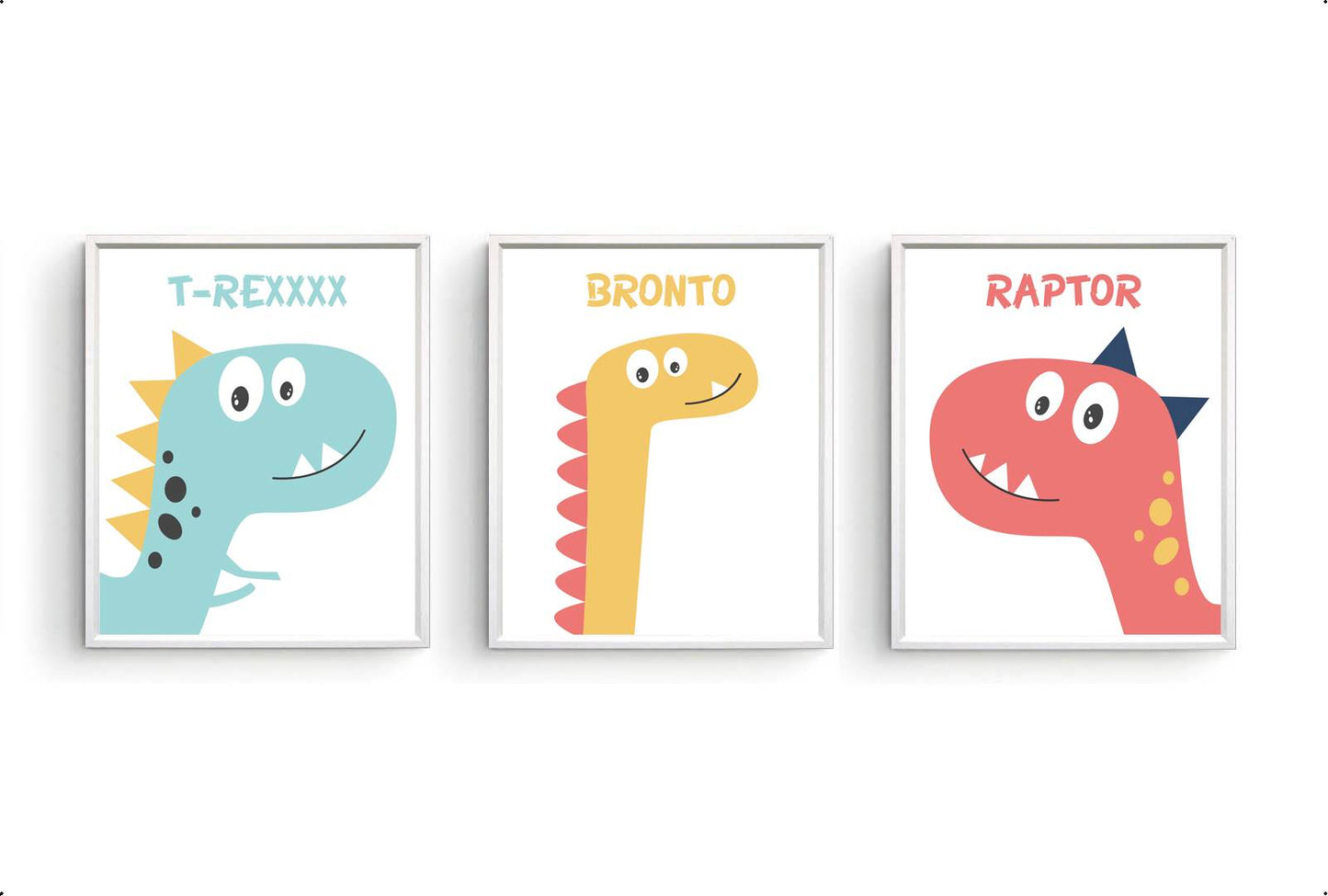 Getekende dino raptor - Dinosaurussen