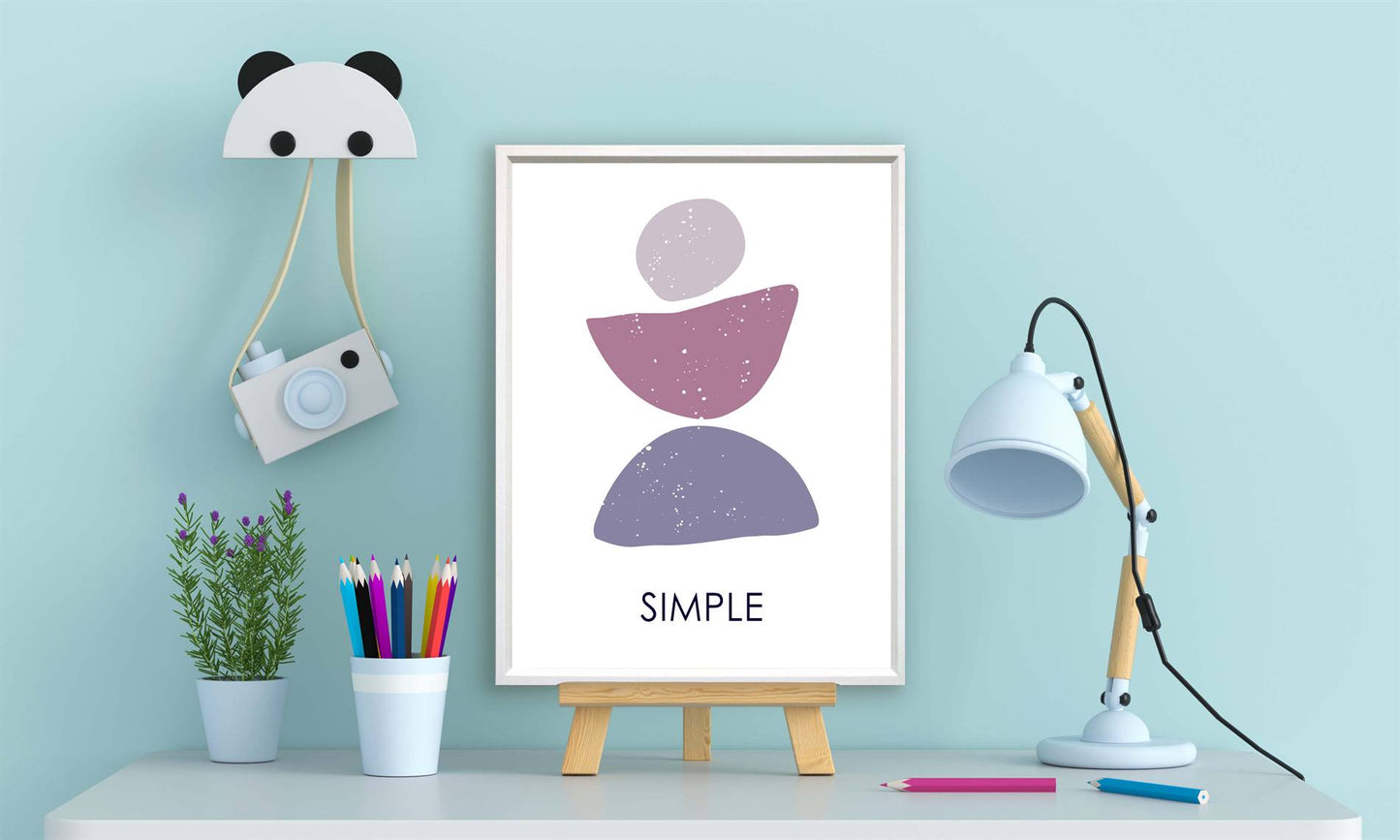 Mindfulness Simple / Simpel - Mindfulness / Abstract