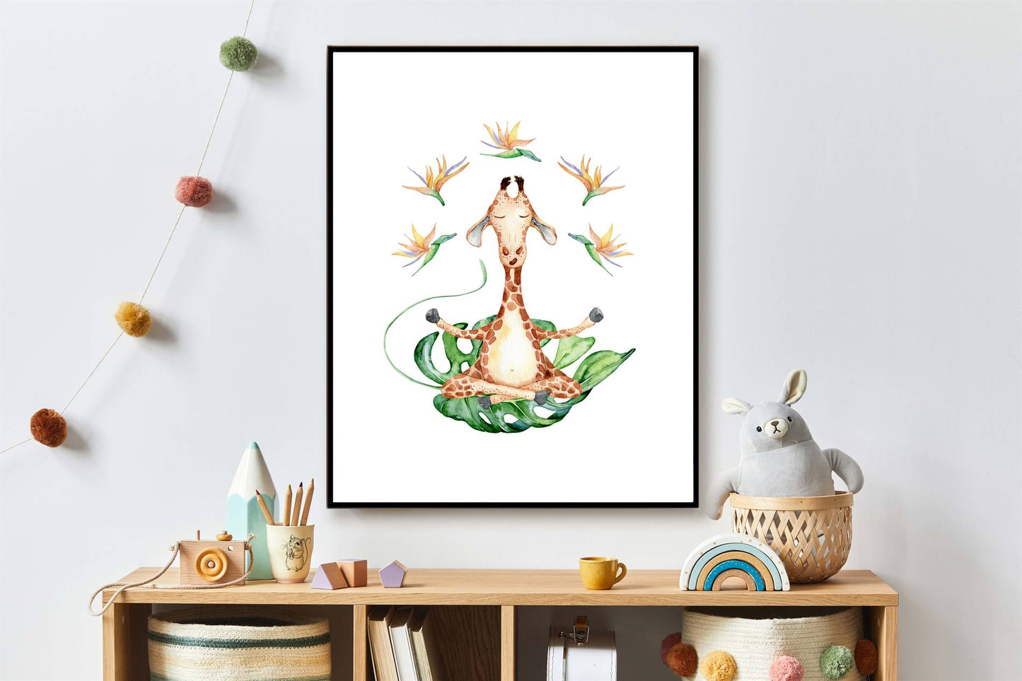 Yoga giraf - Yoga dieren namaste
