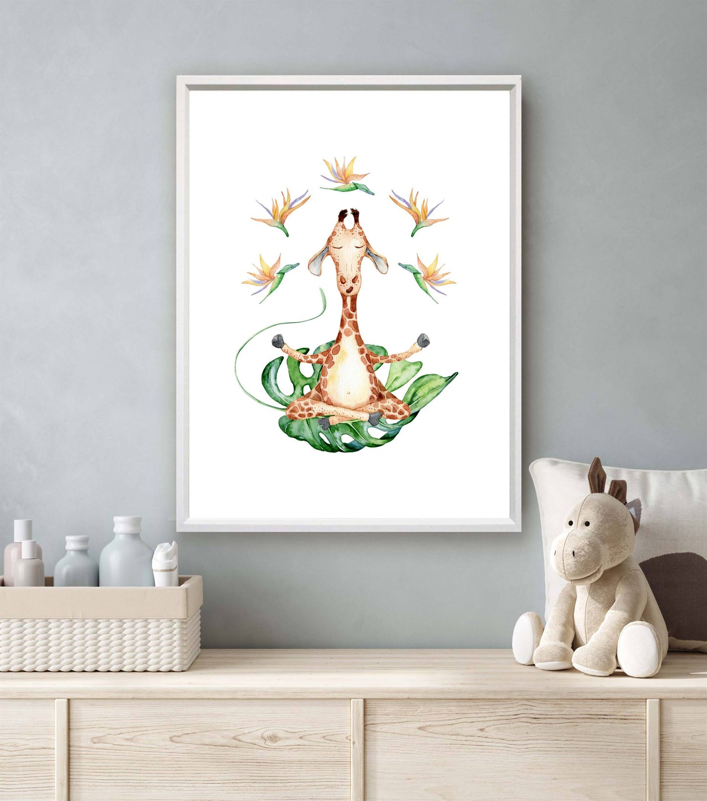 Yoga giraf - Yoga dieren namaste