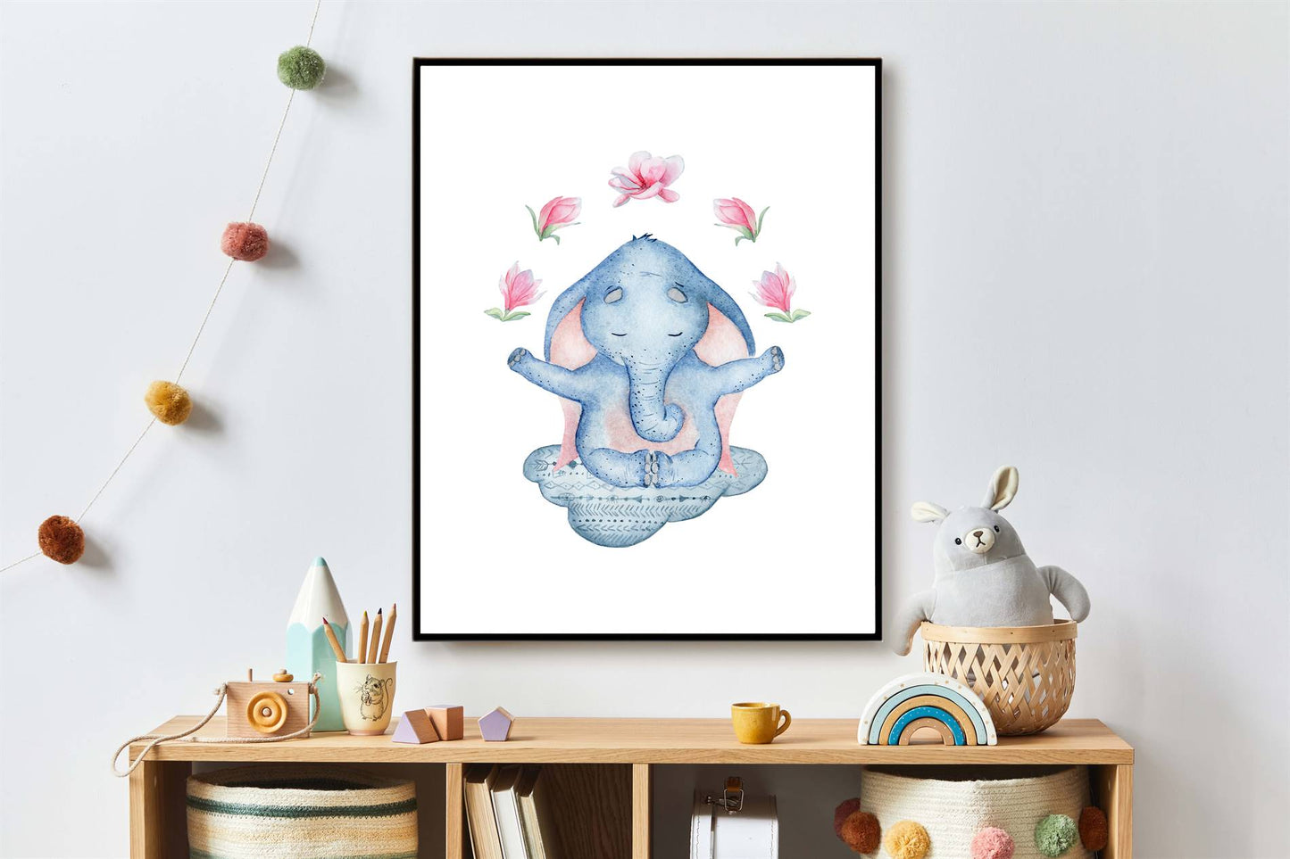 Yoga olifant - Yoga dieren namaste