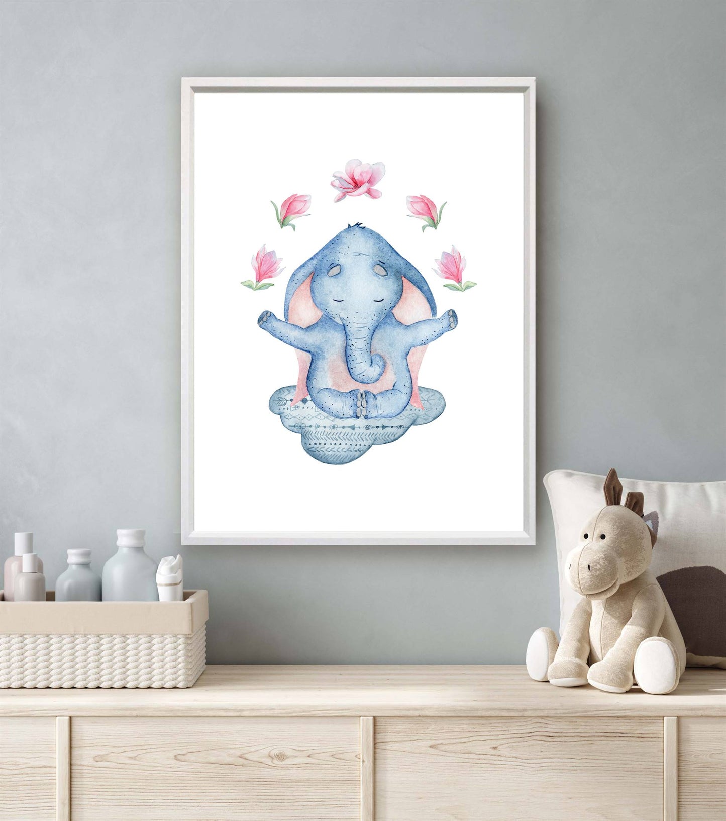Yoga olifant - Yoga dieren namaste