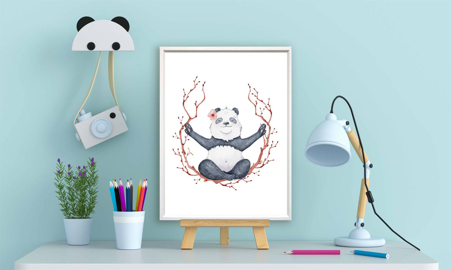 Yoga panda - Yoga dieren namaste