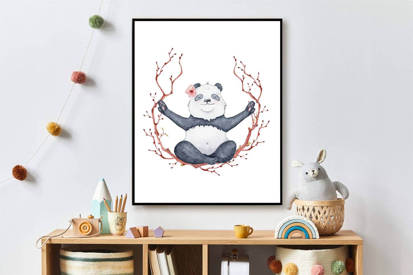 Yoga panda - Yoga dieren namaste