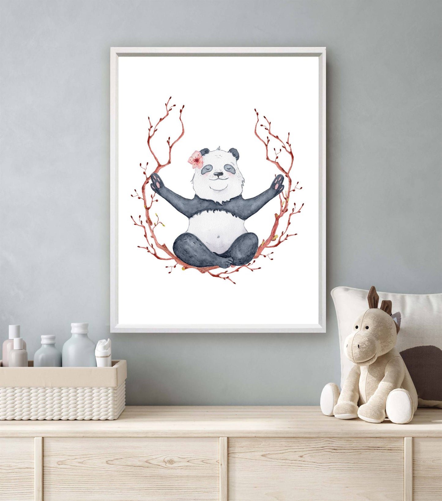 Yoga panda - Yoga dieren namaste