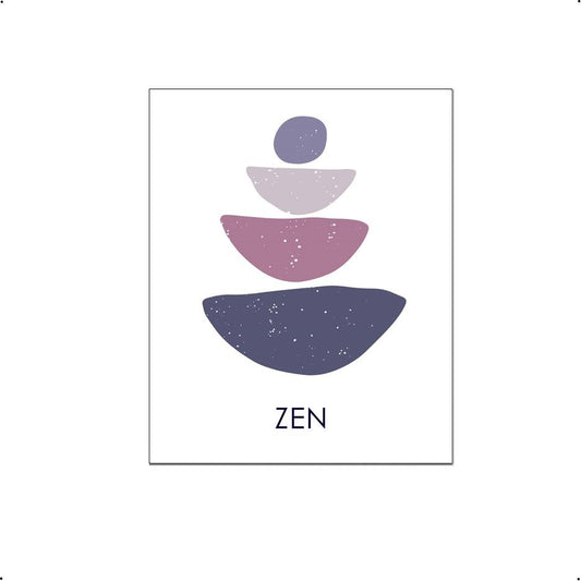 Mindfulness Zen / Rust - Mindfulness / Abstract