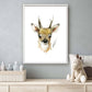 Aquarel dieren hertje - Bos en boerderij