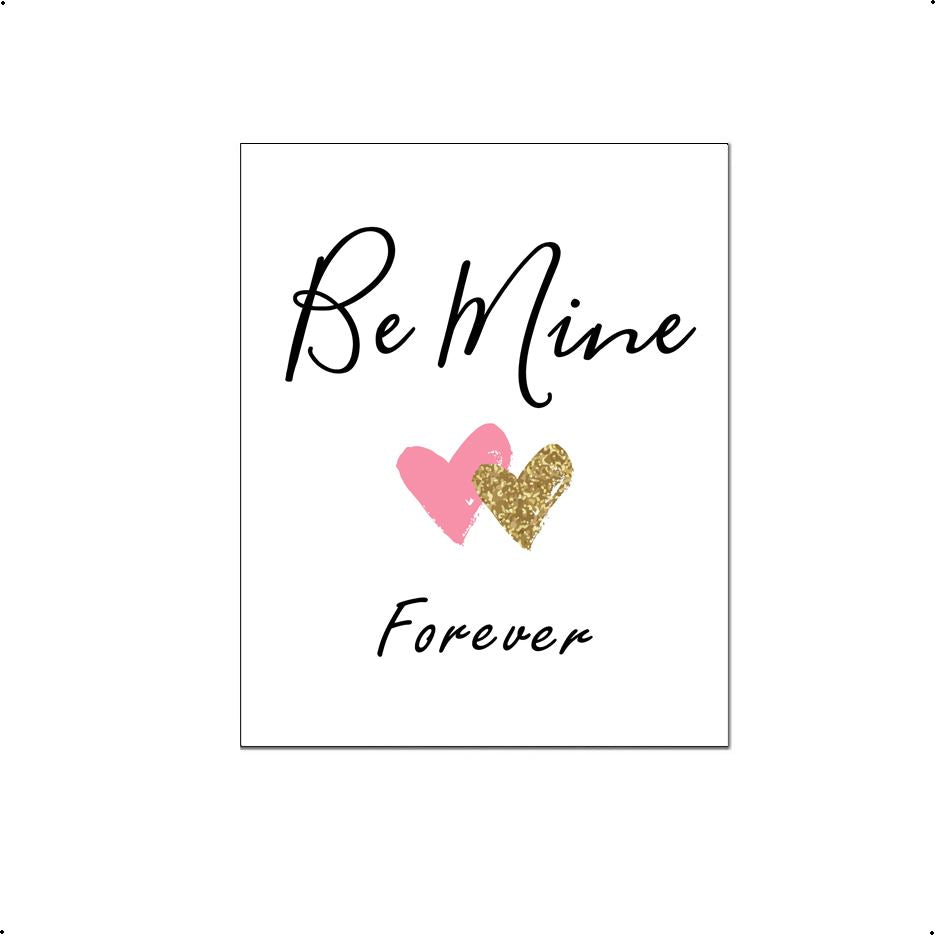 Be mine forever - Liefde en hartjes