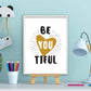 BeYOUtiful beautiful met gouden grote hart - Teksten / Motivatie