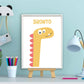 Getekende dino brontosaurus - Dinosaurussen
