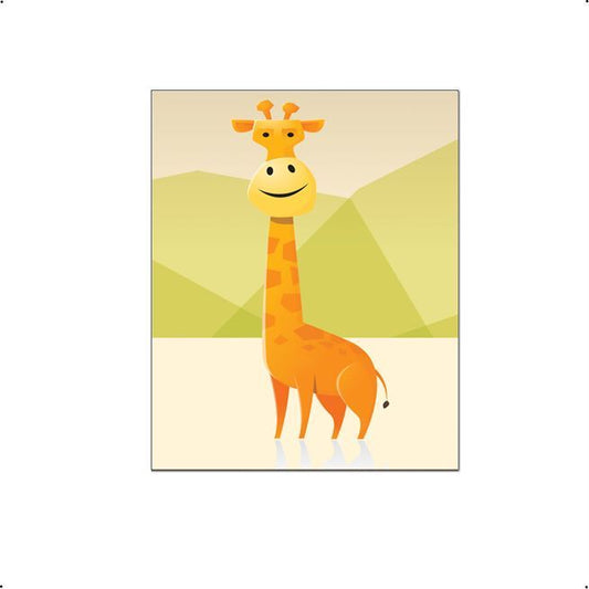 Dikke dieren giraf - Safari / jungle dieren