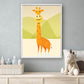 Dikke dieren giraf - Safari / jungle dieren