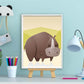 Dikke dieren neushoorn - Safari / jungle dieren