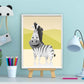 Dikke dieren zebra - Safari / jungle dieren