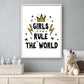 Girls rule the world - Goud - Teksten / Motivatie
