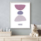 Mindfulness Here / in het Hier - Mindfulness / Abstract
