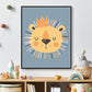 Leeuw de koning blauw - Dieren de koning