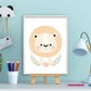 Lieve leeuw met krans - Lieve jungle dieren