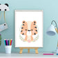 Lieve tijger met krans - Lieve jungle dieren