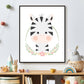 Lieve zebra met krans - Lieve jungle dieren