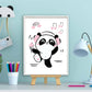 Panda met headset roze - Dieren