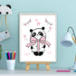 Panda kadotje geven roze - Dieren