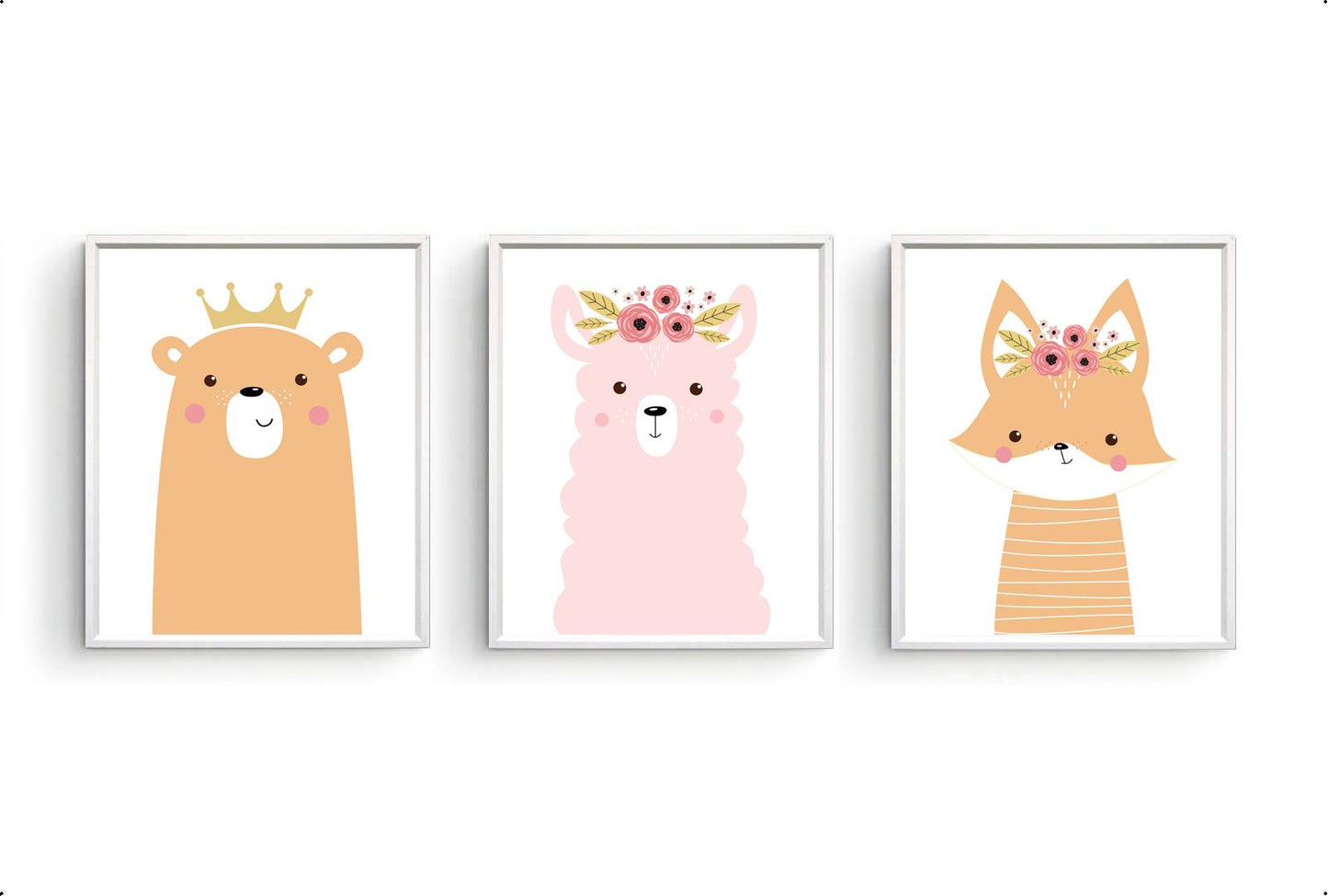 Lieve dieren beertje met kroon - Oranje