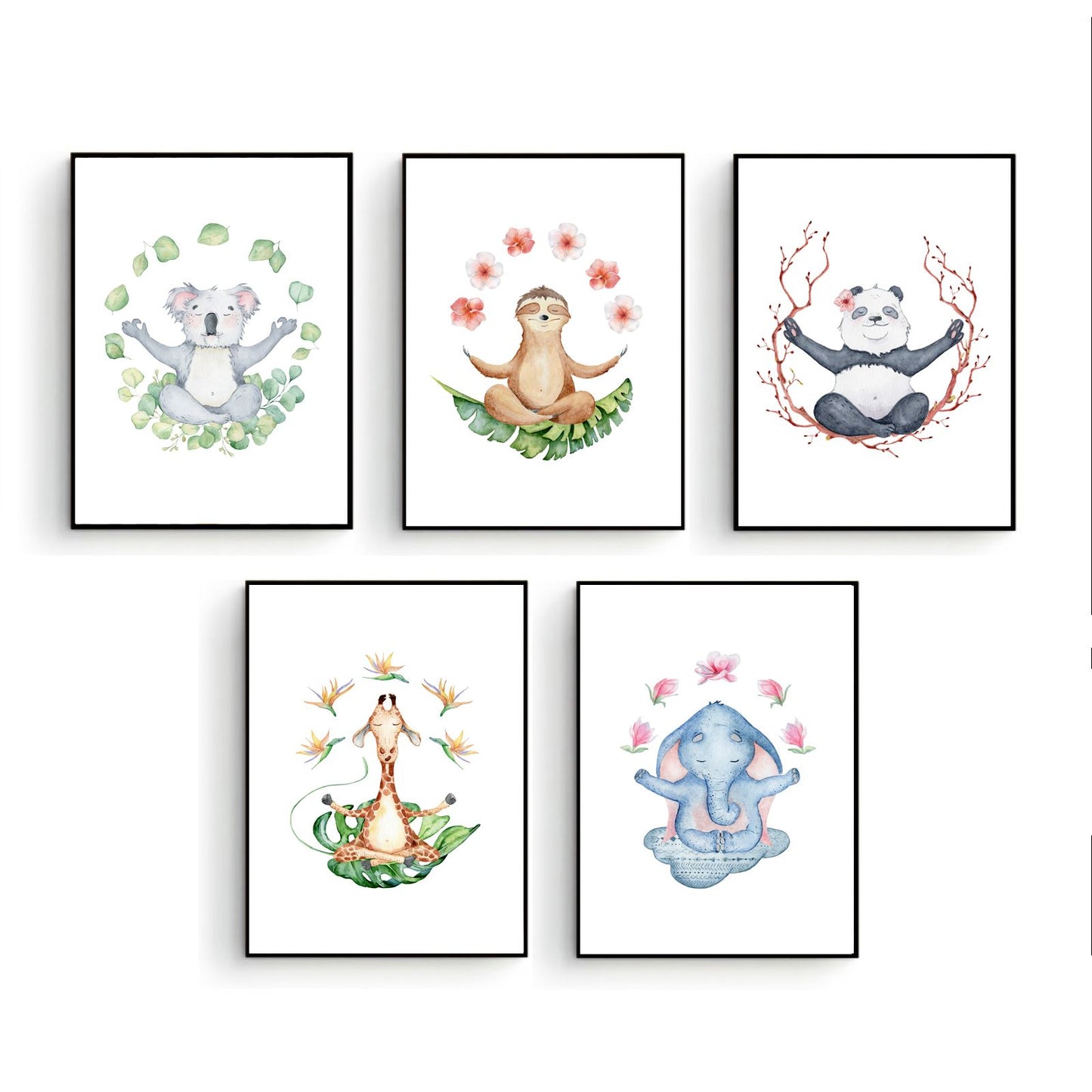 Yoga panda - Yoga dieren namaste