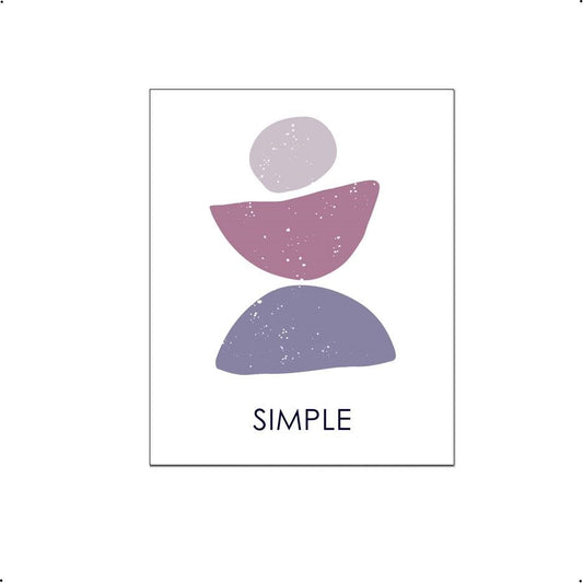 Mindfulness Simple / Simpel - Mindfulness / Abstract