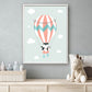 Slapende panda in een luchtballon - Dieren in luchtballon